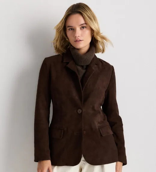 Suede Blazer